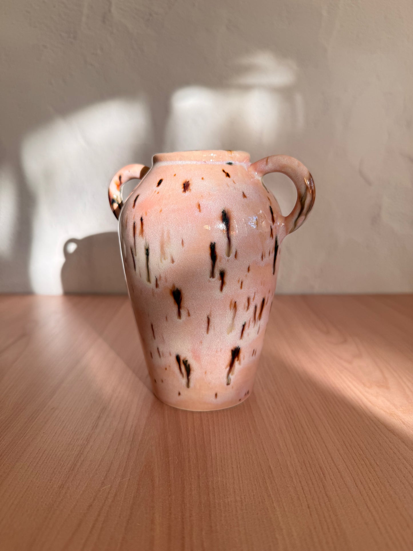 Handmade Ceramic Vase — Bronze Bulb Vase