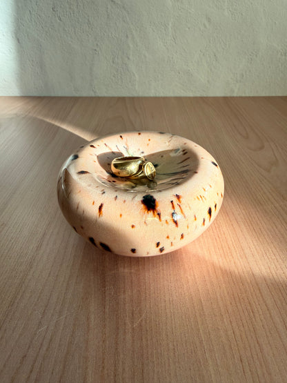 Handmade Ceramic Catch-all Dish — Matte Speckled Glaze