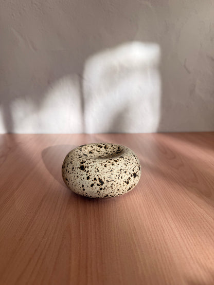 Handmade Ceramic Catch-all Dish — Speckled Cream Glaze