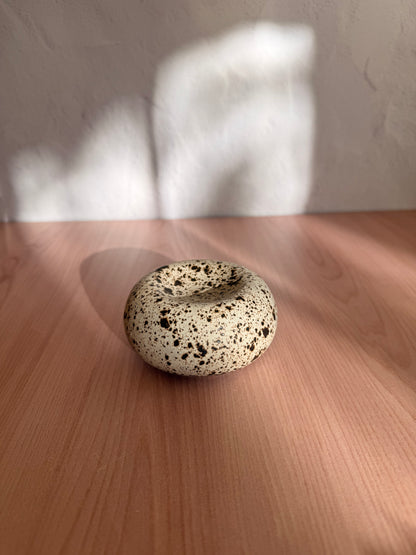 Handmade Ceramic Catch-all Dish — Speckled Cream Glaze