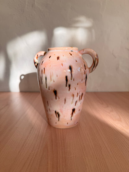 Handmade Ceramic Vase — Bronze Bulb Vase
