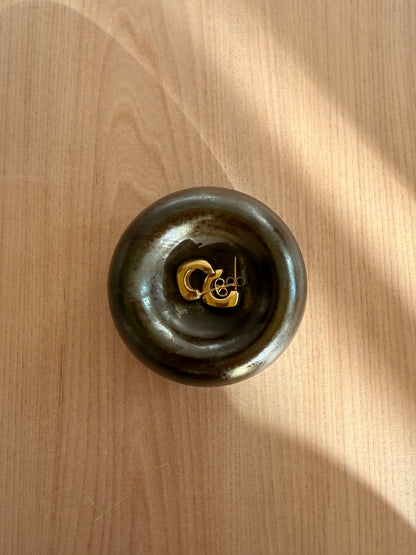 Handmade Ceramic Catch-all Dish (Small) — Bronze Glaze